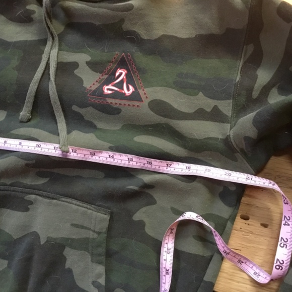 Longman Jui- jitsu hoodie Kauai camo S camouflage small  champion lives martial - Picture 6 of 11